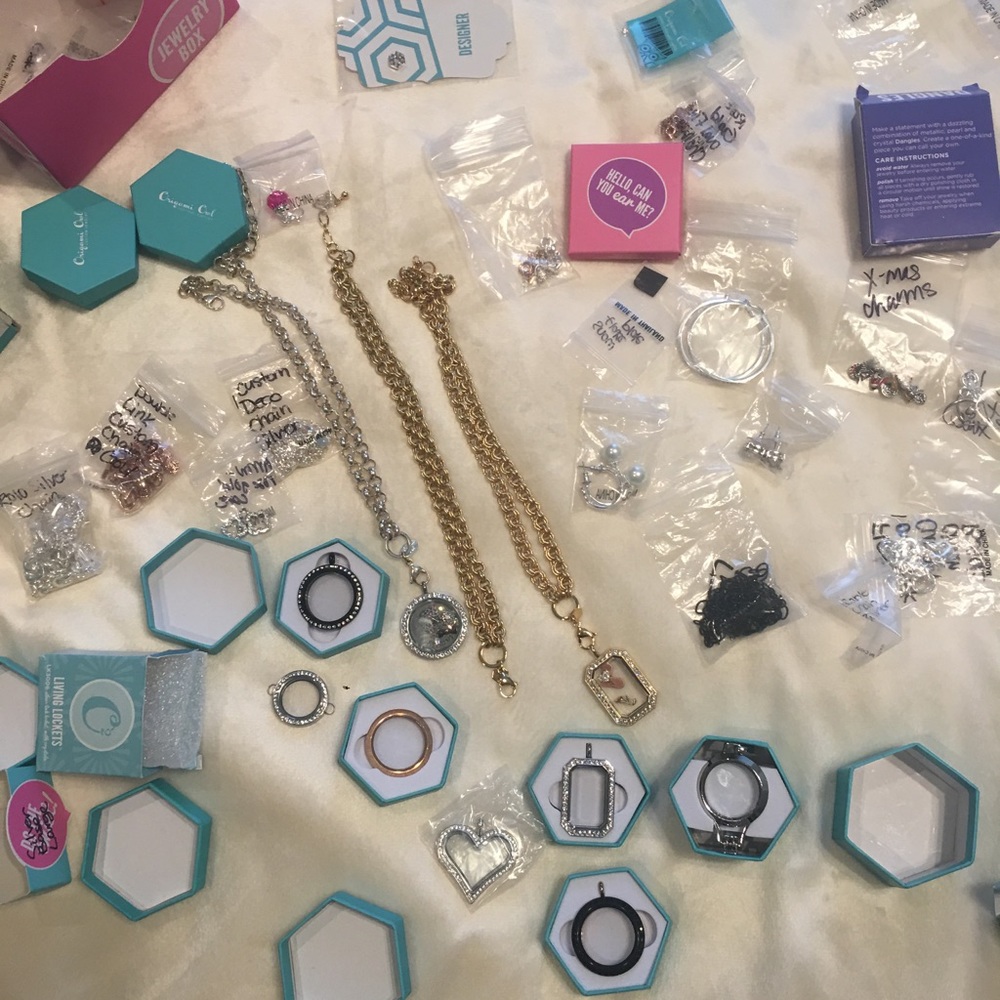 Origami Owl jewelry lot bundle